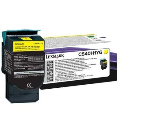 Желтый картридж повышенной ёмкости для C54x/X54x, 2K (LRP) Желтый картридж повышенной ёмкости для C54x/X54x, 2K (LRP)