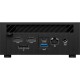 платформа для ПК/ Asus MINI PC BAREBONE Ultra-compact Intel Core i5-13500H Processor, 35W TDP, Iris Xe Graphics, 2xDDR5 SO-DIMM (Max.32GBx2), 1xM.2 2280 PCIe Gen4x4 (support 256GB-2TB), 1x2.5" SATA 6Gb/s (supports 1TB), 2xUSB 3.2 Gen2 Type-C, 3xUSB 3