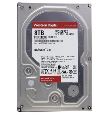Жесткий диск/ HDD WD SATA3 8Tb Red Plus for NAS  5640RPM 128Mb 1 year warranty