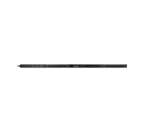 Блок распределения питания «Nerpa PU» IRON Monitored (Outlet Level)/ PDU «Nerpa PU» IRON Monitored (Outlet Level), EC, 0U, three phase, input IEC60309 (32A 400VAC 3P+N+E), locking outputs 21xIEC 60320 C13 + 3xlEC 60320 C19
