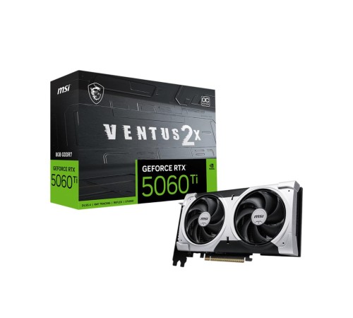 Видеокарта/ GeForce RTX 5060 Ti 8G VENTUS 2X OC PLUS Видеокарта/ GeForce RTX 5060 Ti 8G VENTUS 2X OC PLUS