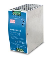 блок питания/ PLANET 48V, 240W Din-Rail Power Supply (NDR-240-48, adjustable 48-56V DC Output)