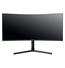 Монитор IRBIS NOBLEVIEW 34'' LED Monitor Curved 3440x1440, 21:9, VA, 400 cd/m2, 4000:1, 3ms, HDMI, DP USB-C(65W) USB-Ax2 USB-B Audio output 165Hz Tilt Height Swivel внешн (незначительное повреждение коробки)