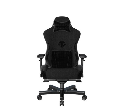 Кресло игровое Anda Seat T-Pro 2, цвет чёрный, размер XL (200 кг), материал ткань (модель AD12) (Вскрытая упаковка) Кресло игровое Anda Seat T-Pro 2, цвет чёрный, размер XL (200 кг), материал ткань (модель AD12) (Вскрытая упаковка)