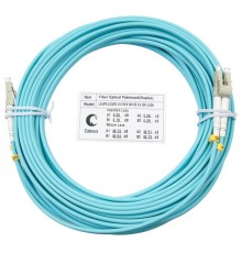  Cabeus FOP-50-LC-LC-10m Шнур оптический duplex LC-LC 50/125 mm OM3 10м LSZH