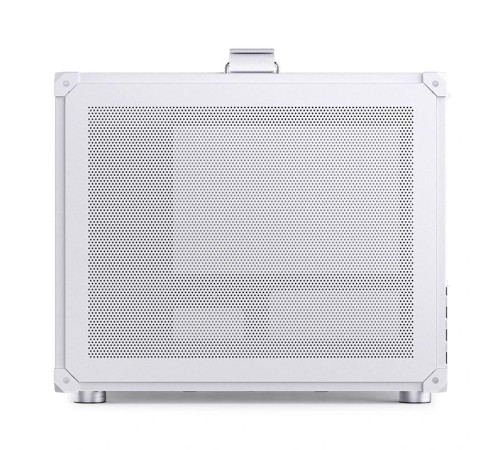 Корпус без блока питания/ Case JONSBO C6 MAX Handle, Mini-Tower, TG, no fan, 1xUSB-A 3.0 + 1xUSB-C 3.1, mATX, mITX White