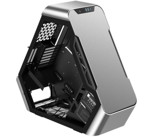 Корпус без блока питания/ Case JONSBO TR03-A, Full-Tower, TG, 2x120mm, 2xUSB-A 3.0 + 1xUSB-C 3.2, ATX, mATX, mITX Aluminium panel Silver Корпус без блока питания/ Case JONSBO TR03-A, Full-Tower, TG, 2x120mm, 2xUSB-A 3.0 + 1xUSB-C 3.2, ATX, mATX, mITX Aluminium panel Silver