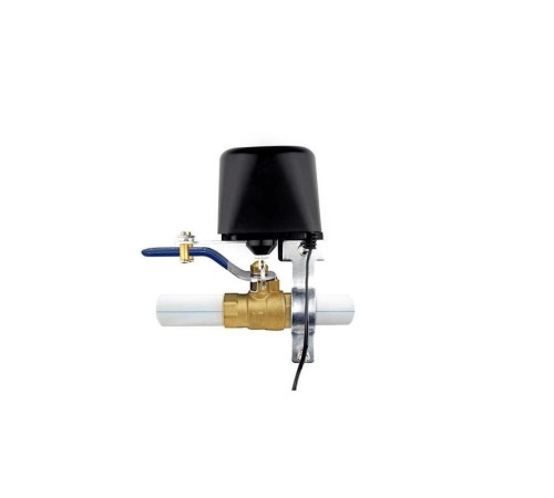 Клапан перекрытия воды и газа Moes Wi-Fi Smart Valve черный модели WV-LZ