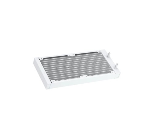 Водяное охлаждение для процессора/ Water Cooling System SAMA L40 White (240mm, White, ARGB/ Fans: 2x120mm, 82.79CFM, 29dBA, 2000RPM/ Pump height 52mm, 29dBA, 2500RPM, Rad thickness 27mm/ S: 1851, 1700, 1200, 20XX, 115X, AM5, AM4)