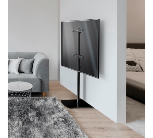 ONKRON стойка для телевизора с кронштейном 30"-60", чёрная (Мятая упаковка) ONKRON стойка для телевизора с кронштейном 30"-60", чёрная (Мятая упаковка)