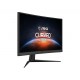 Монитор LCD 23.6'' [16:9] 1920х1080(FHD) VA, Curved, nonGLARE, 144 Hz, 250 cd/m2, H178°/V178°, 3000:1, 100M:1, 16.7M, 1ms, 2xHDMI, DP, Tilt, 1Y, Black (Вскрытая упаковка)