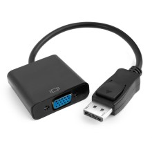 Переходник 0.20m DisplayPort/VGA v1.2 20M/15F Greenconnect серия Greenline GCR-CVDP11