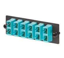 Панель FAP с 6 Duplex SC OM3 50/125 циркон. аква./ FAP w/6 SC 10 GbE Dupl mm Adapters (AQ)