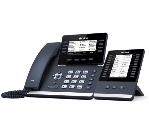 IP телефон YEALINK SIP-T53, 12 аккаунтов, 3.7" LCD-экран 360х160,USB, GigE, без БП, шт IP телефон YEALINK SIP-T53, 12 аккаунтов, 3.7" LCD-экран 360х160,USB, GigE, без БП, шт