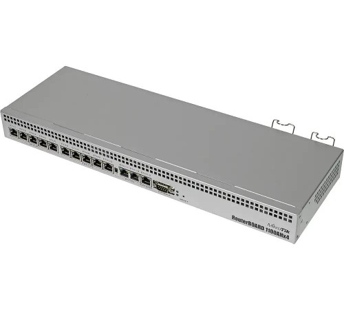 Маршрутизатор/ RB1100AHx4 Powerful 1U rackmount router with 13x Gigabit Ethernet ports Маршрутизатор/ RB1100AHx4 Powerful 1U rackmount router with 13x Gigabit Ethernet ports