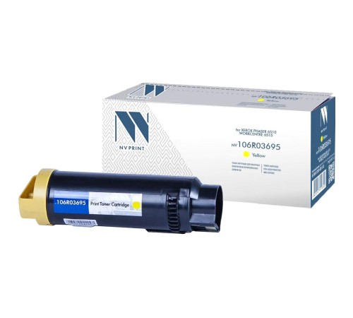 -/ Тонер-картридж NVP NV-106R03695 Yellow для Xerox Phaser 6510/WorkCentre 6515 (4300k) -/ Тонер-картридж NVP NV-106R03695 Yellow для Xerox Phaser 6510/WorkCentre 6515 (4300k)