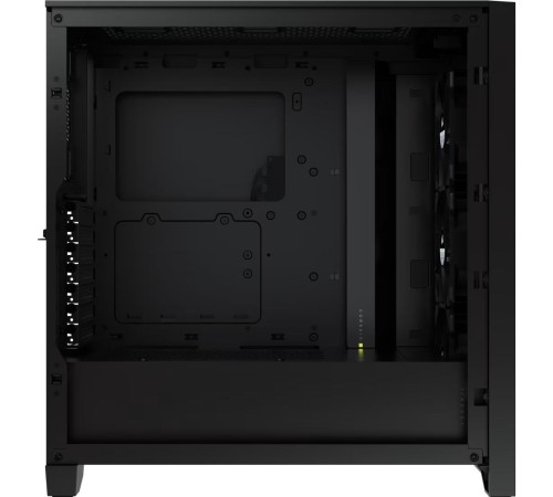 Корпус без блока питания/ Case Corsair iCUE 4000X RGB, Midi-Tower, TG, 3x120mm RGB, 1xUSB-A 3.2, 1xUSB 3.2 Type-C, E-ATX, ATX, mATX, mITX Black