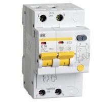 KARAT Диф. автомат АД12 2P 16А 10мА тип AC IEK