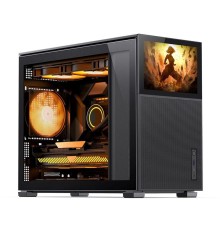 Корпус без блока питания/ Case JONSBO D31 MESH SCREEN, Mini-Tower, TG, no fans, 1xUSB-A 3.0 + 1xUSB-C 3.2, mATX, mDTX, mITX Black
