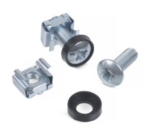 Винт Cabeus SH-J014 Винт с шайбой и гайкой M6 для крепления 19" оборудования (1 шт)