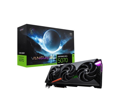 Видеокарта/ GeForce RTX 5070 12G VANGUARD OC Видеокарта/ GeForce RTX 5070 12G VANGUARD OC