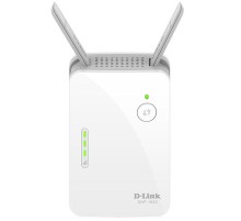 расширитель сети/ DAP-1620,DAP-1620/B AC1300 Wi-Fi Extender, 1000Base-T LAN, 2x1dBi (2.4GHz)/2dBi (5GHz) external antennas
