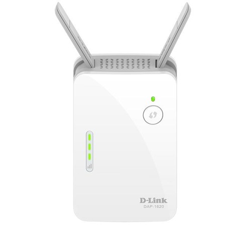 расширитель сети/ DAP-1620,DAP-1620/B AC1300 Wi-Fi Extender, 1000Base-T LAN, 2x1dBi (2.4GHz)/2dBi (5GHz) external antennas расширитель сети/ DAP-1620,DAP-1620/B AC1300 Wi-Fi Extender, 1000Base-T LAN, 2x1dBi (2.4GHz)/2dBi (5GHz) external antennas