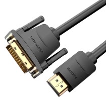 Кабель Vention HDMI 19M/DVI-D Dual link 25M - 2 м.