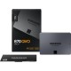 Твердотельные накопители/ Samsung SSD 870 QVO, 1000GB, 2.5" 7mm, SATA3, 4-bit MLC, R/W 560/530MB/s, IOPs 98 000/88 000, TBW 360, DWPD 0.33 (12 мес.)