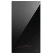 Индукционная варочная панель ELICA, 30 см, слайдерное управление, 2 конфорки, таймер, режим подогрева, цвет черный