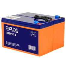 Аккумуляторная батарея Delta сменный батарейный картридж для ИБП APC (аналог RBC113)