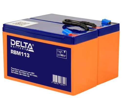 Аккумуляторная батарея Delta сменный батарейный картридж для ИБП APC (аналог RBC113) Аккумуляторная батарея Delta сменный батарейный картридж для ИБП APC (аналог RBC113)