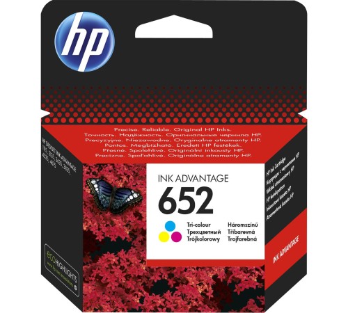 Картридж/ HP 652 Tri-colour Ink Cartridge