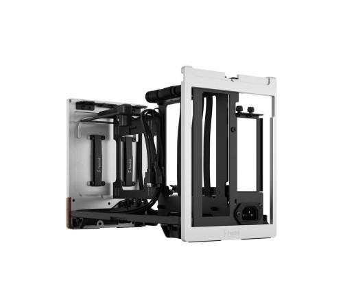 Корпус без блока питания/ Case Fractal Design Terra, Mini-Tower, no fans, 1xUSB-A 3.0 + 1xUSB 3.2 Type-C, SFX PSU Support, mITX Silver