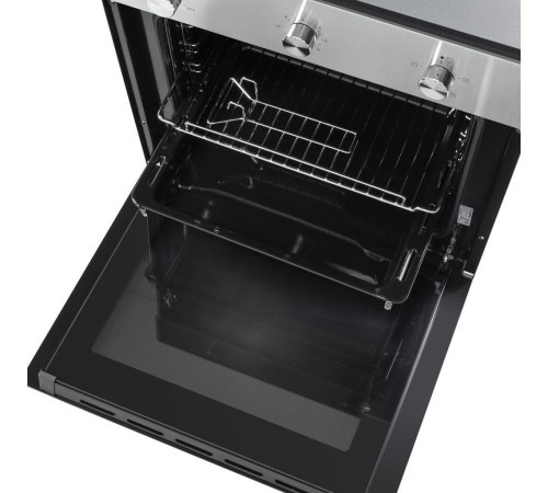 Шкаф духовой газовый MAUNFELD/ Шкаф духовой газовый MAUNFELD EOGC604S (с электрическим грилем), полезный объем 60 л, 5 режимов работы, гидролизная очистка, максимальная температура 250 С, таймер, конвекция, электроподжиг, автоматическое выключение, газ-ко