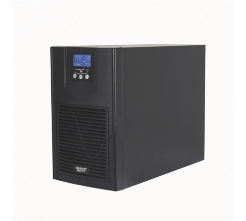 Источник бесперебойного питания SMARTWATT ИБП Онлайн, мощность 3000/2700 ВА/Вт, напольный, LCD дисплей, IEC13 - 6 шт., встроенные АКБ