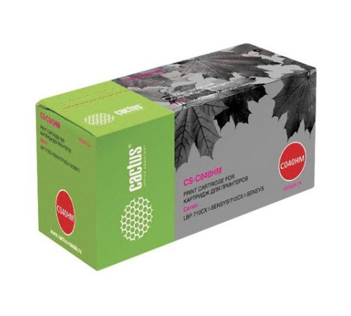 -/ Картридж лазерный Cactus CS-C040HM 040 H M пурпурный (10000стр.) для Canon LBP 710CX/712CX I-Sensys