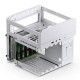 Корпус без блока питания/ Case JONSBO N2, Mini-Tower, 1x120mm, 1xUSB-A 3.0 + 1xUSB-C 3.2, SFX PSU Support, mITX White