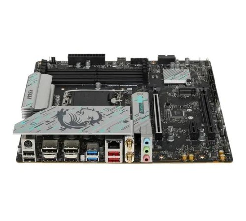 Материнская плата/ MB MSI INTEL B760 s1700, 4xDDR5(256GB), 2xHDMI 2.1/2xDP, 2xPCIe 4.0x16, 1xPCIe 3.0, 1xLAN (2.5GbE), Wi-Fi, BT, 4xSATA 6Gb/s, 2xM.2, 4xUSB 3.2, 2xUSB 2.0, 1xPS/2, mATX Материнская плата/ MB MSI INTEL B760 s1700, 4xDDR5(256GB), 2xHDMI 2.1/2xDP, 2xPCIe 4.0x16, 1xPCIe 3.0, 1xLAN (2.5GbE), Wi-Fi, BT, 4xSATA 6Gb/s, 2xM.2, 4xUSB 3.2, 2xUSB 2.0, 1xPS/2, mATX