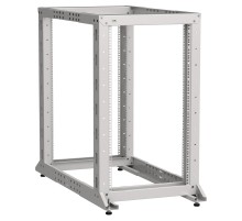 ITK LINEA F Стойка 2-рамная 33U 600х600-1000мм серая