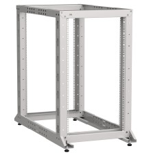 ITK LINEA F Стойка 2-рамная 33U 600х600-1000мм серая
