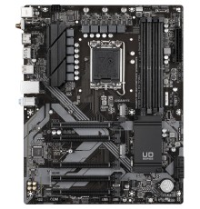 Материнская плата/ MB GIGABYTE INTEL B760 s1700, 4xDDR4(128GB), HDMI 2.0/DP, 1xPCIe 4.0x16, 4xPCIe 3.0x16, 1xLAN, Wi-Fi, BT, 4xSATA 6Gb/s, 2xM.2, 1xUSB-C, 1xUSB 3.2, 4xUSB 2.0, 1xPS/2, ATX