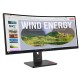 Монитор Lenovo ThinkVision T34WD-40 34" 21:9 WQHD (3440x1440) VA, AG, Curved, 4ms, 300N, 1xHDMI 2.1, 1xDP 1.4 (HBR2), 1xUSB-C (DP 1.4 Alt Mode HBR2), 1xRJ45, 3xUSB-A 3.2 Gen 1, LTPS, 1Y ( analog T34w-30 )