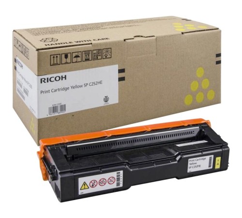 Принт-картридж высокой емкости, желтый, тип SPC252HE Print Cartridge Yellow SP C252HE