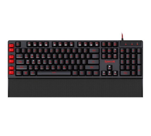 Redragon Проводная игровая клавиатура Yaksa RU,7цветов,26клавиш AntiGhost