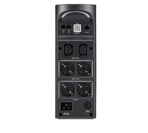 Источник бесперебойного питания APC Back-UPS Pro for Gaming, 2200VA/1320W, 230V, 4xSchuko and 2xIEC C13 outlets, RGB Lights, Data/DSL protrct, 2x Type A and 1x Type C USB, Midnight(Black), 1 year warranty Источник бесперебойного питания APC Back-UPS Pro for Gaming, 2200VA/1320W, 230V, 4xSchuko and 2xIEC C13 outlets, RGB Lights, Data/DSL protrct, 2x Type A and 1x Type C USB, Midnight(Black), 1 year warranty