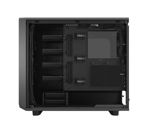 Корпус ПК без блока питания/ Case Fractal Design Meshify 2 TG Light Tint, Midi-Tower, 3x140mm, 2xUSB-A 3.2 + 1xUSB 3.2 Type-C E-ATX, ATX, mATX, mITX Gray