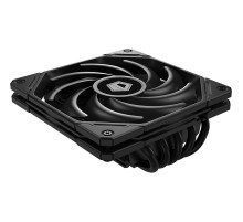 Кулер для процессора/ CPU Cooler ID-COOLING IS-50X V3 (130W, 4-pin PWM, 56mm, Al, 5x6mm, 1x120mm, 54.6CFM, 31.2dBA, 2000RPM, S: 1851/1700/1200/115X, AM5/AM4, Black)