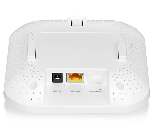Точка беспроводного доступа Точка доступа Zyxel NebulaFlex NWA50AX PRO, WiFi 6, 802.11a/b/g/n/ac/ax (2,4 и 5 ГГц), MU-MIMO, антенны 3x3, до 575+2400 Мбит/с, 1xLAN 2.5GE, PoE, без поддержки Captive portal и WPA-Enterprise, защита Точка беспроводного доступа Точка доступа Zyxel NebulaFlex NWA50AX PRO, WiFi 6, 802.11a/b/g/n/ac/ax (2,4 и 5 ГГц), MU-MIMO, антенны 3x3, до 575+2400 Мбит/с, 1xLAN 2.5GE, PoE, без поддержки Captive portal и WPA-Enterprise, защита