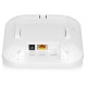 Точка беспроводного доступа Точка доступа Zyxel NebulaFlex NWA50AX PRO, WiFi 6, 802.11a/b/g/n/ac/ax (2,4 и 5 ГГц), MU-MIMO, антенны 3x3, до 575+2400 Мбит/с, 1xLAN 2.5GE, PoE, без поддержки Captive portal и WPA-Enterprise, защита